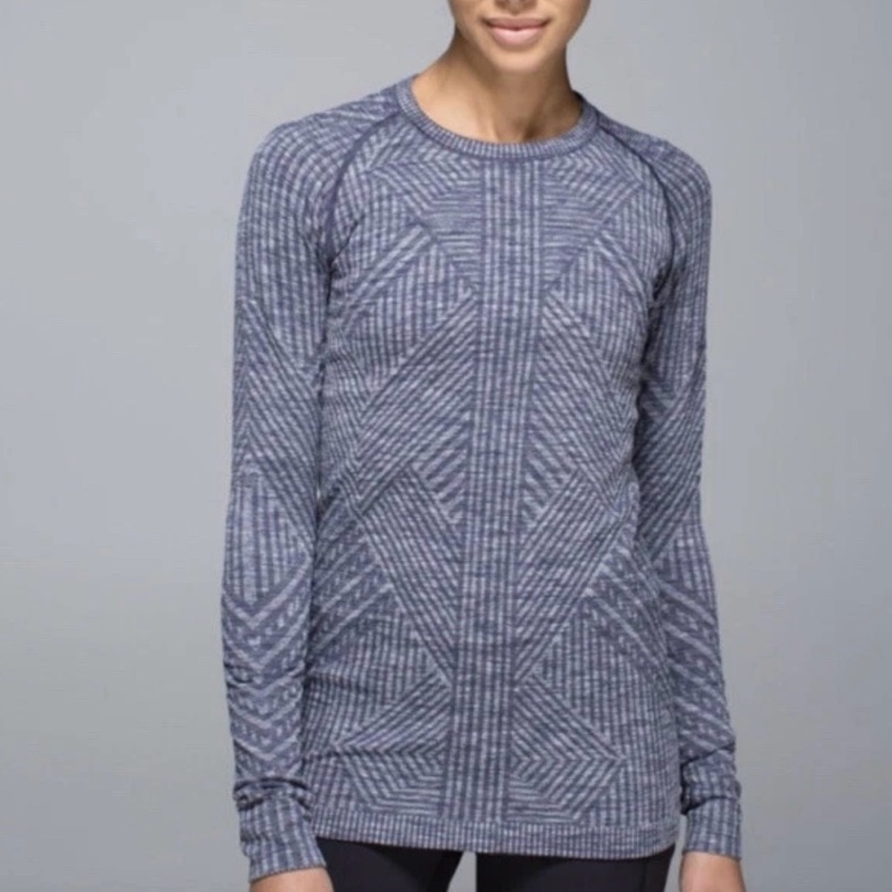 Lululemon Rest Less Pullover Heathered Cadet Blue 2 - Picture 6 of 12